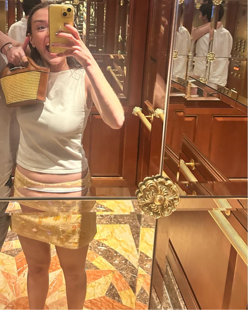 Guizio Paillette Mini Skirt - Image 3