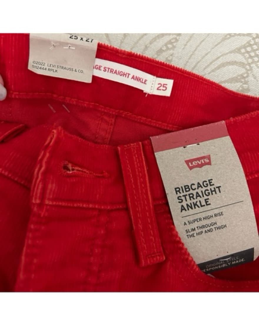Levi's Corduroy Straight Ankle  - Image 2