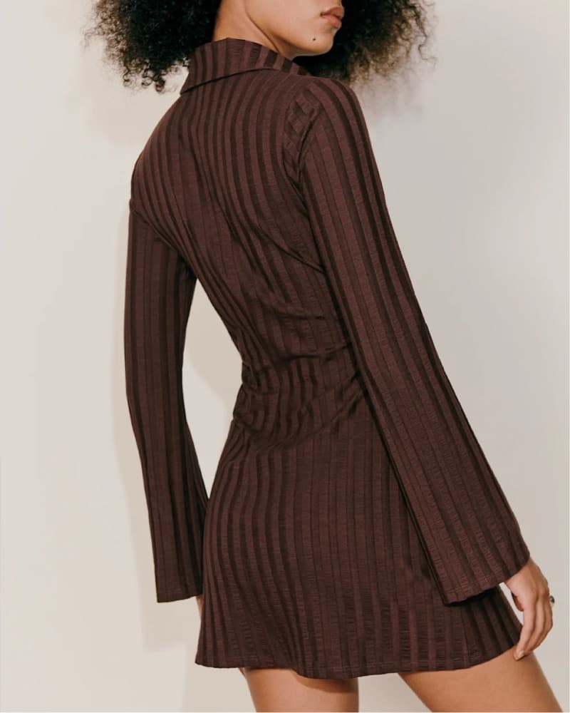 Reformation Benton Knit Dress - Image 3