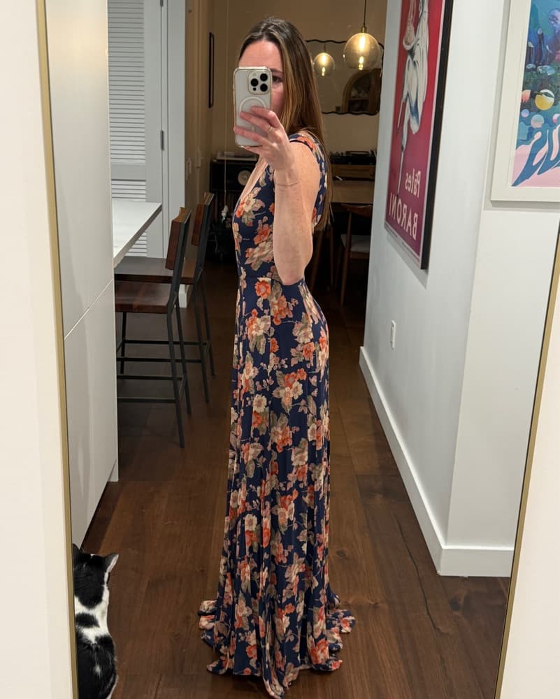 Reformation Floral Maxi Dress - Image 4