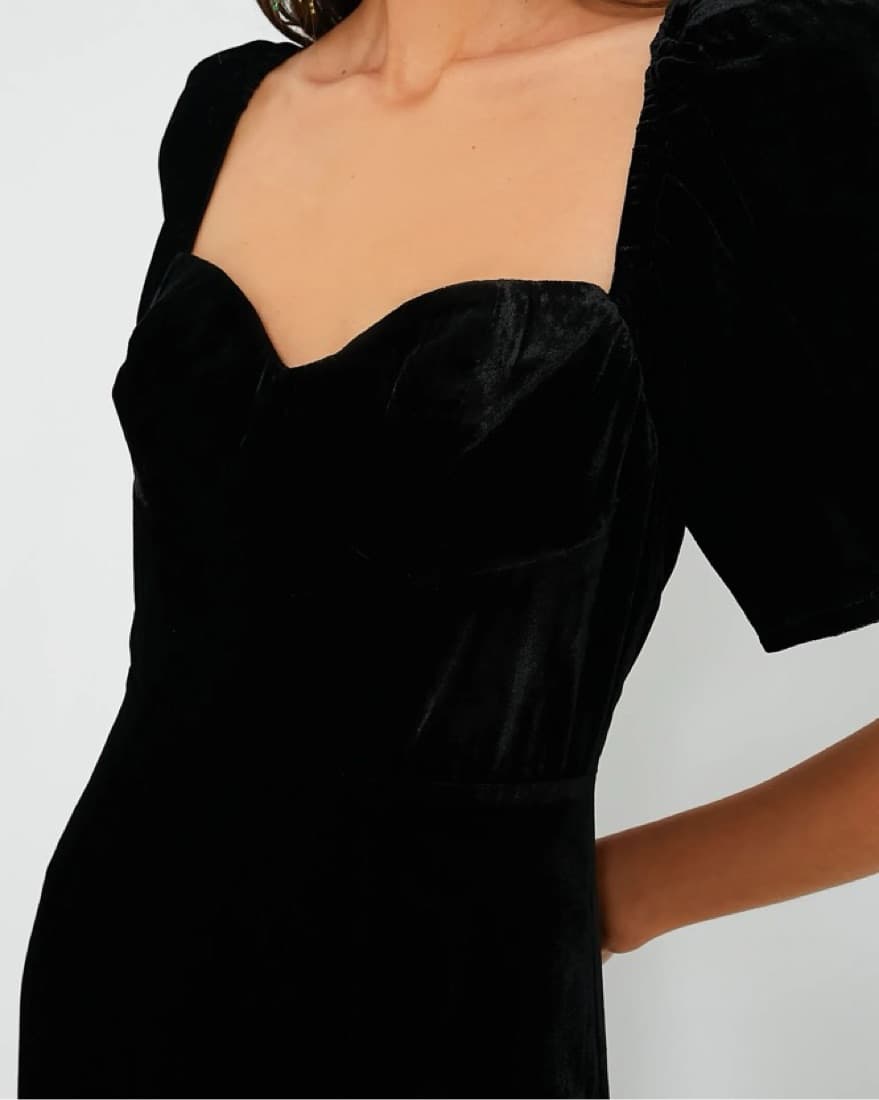 Rhode Ramona Dress Jet Black - Image 3