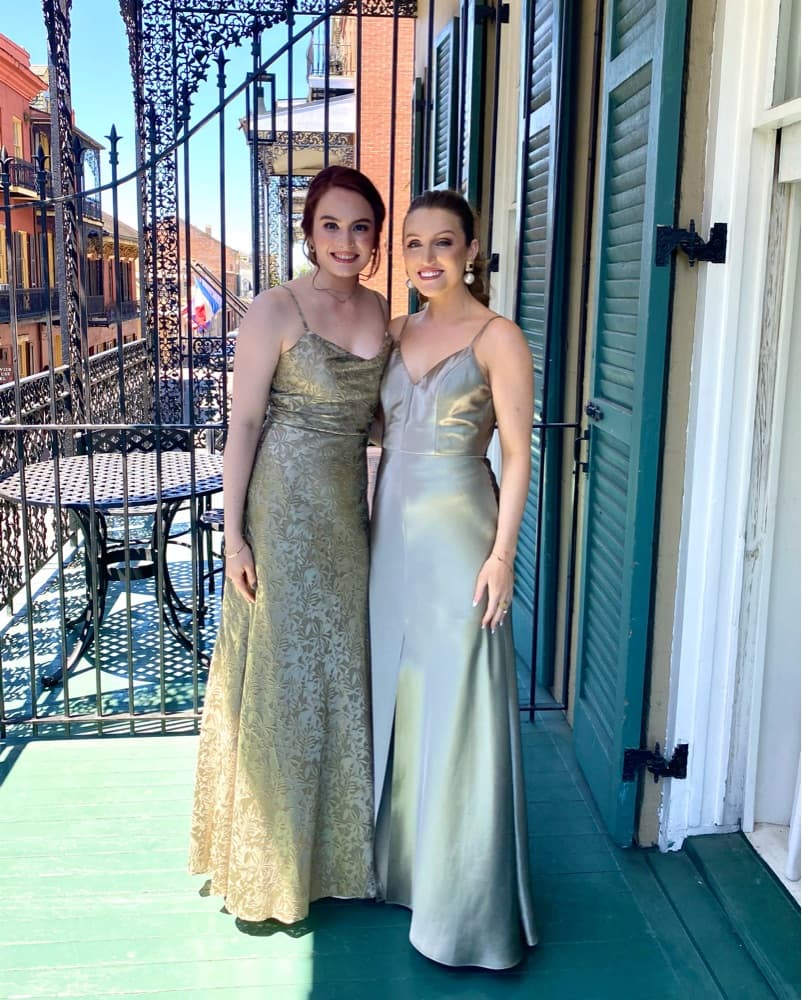 Silky and Glowing Jenny Yoo Maxi Dress - Image 1