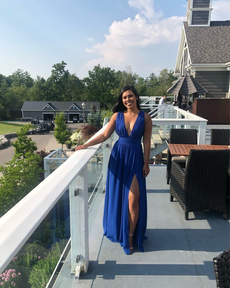 Blue Maxi Formal Dress  - Image 2