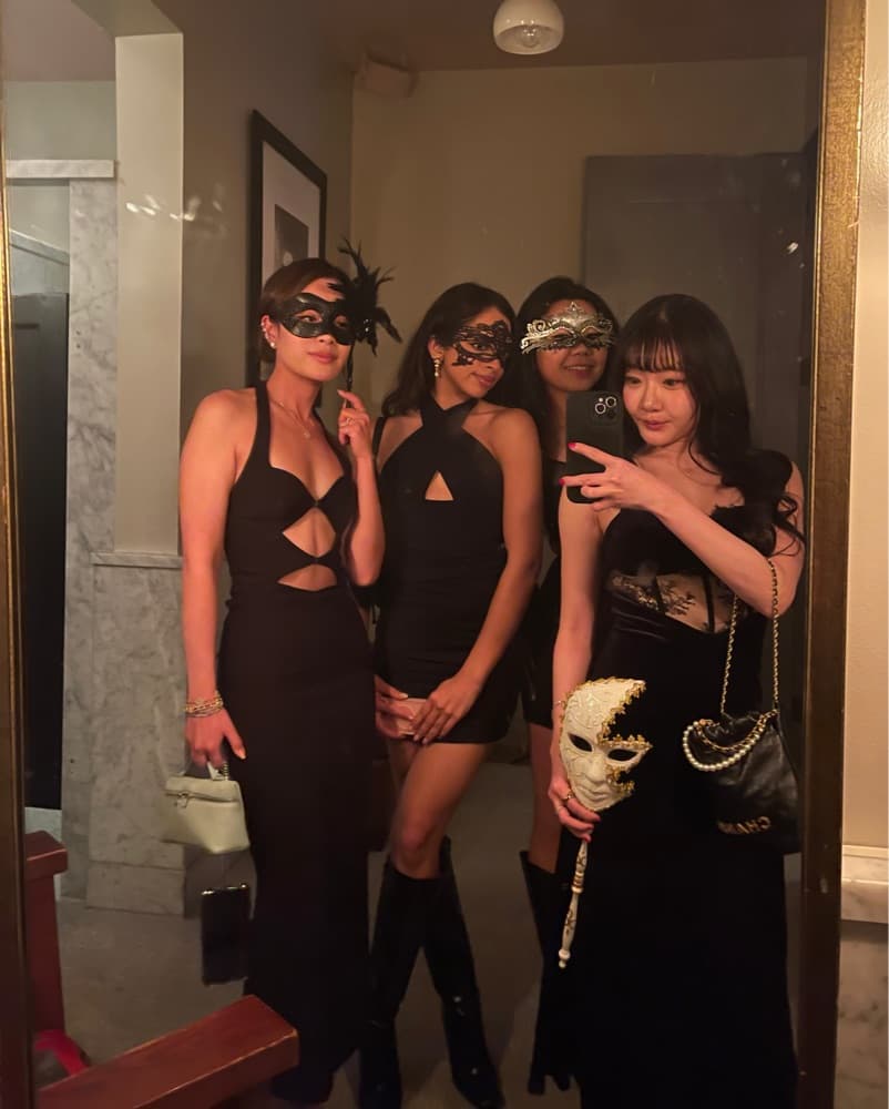 Black Cut Out Long Dress - Image 2