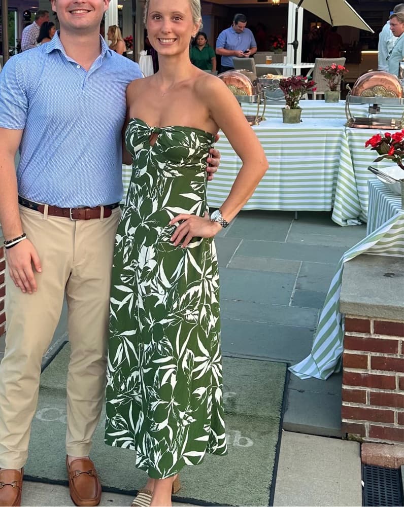 Green maxi Dress - Image 1