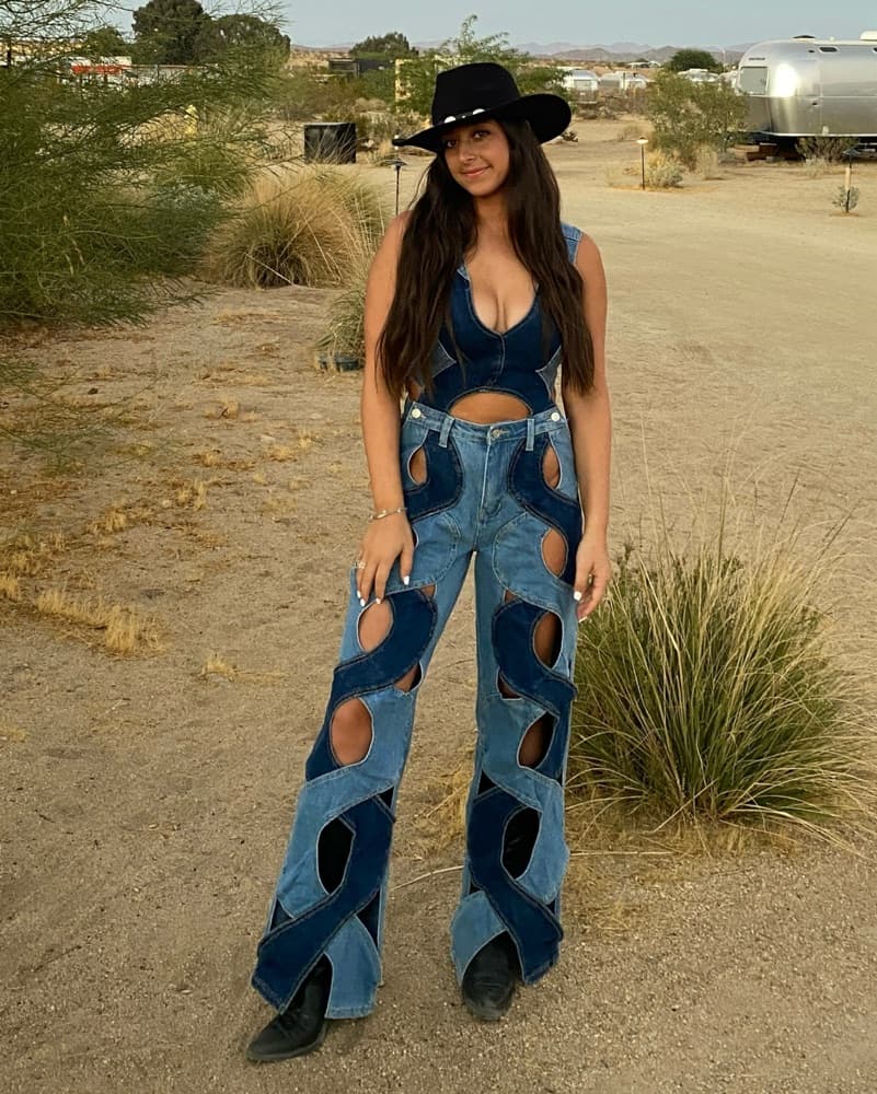 Akira Demin Jumpsuit - Image 1