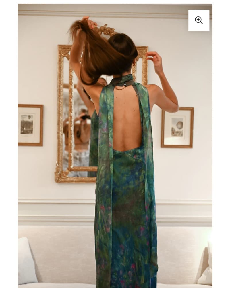 Yellow The Label Monet Dress  - Image 3