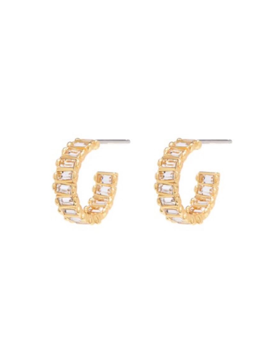 Melissa Lovy XS Baby Serena Hoops - Gold - Image 1