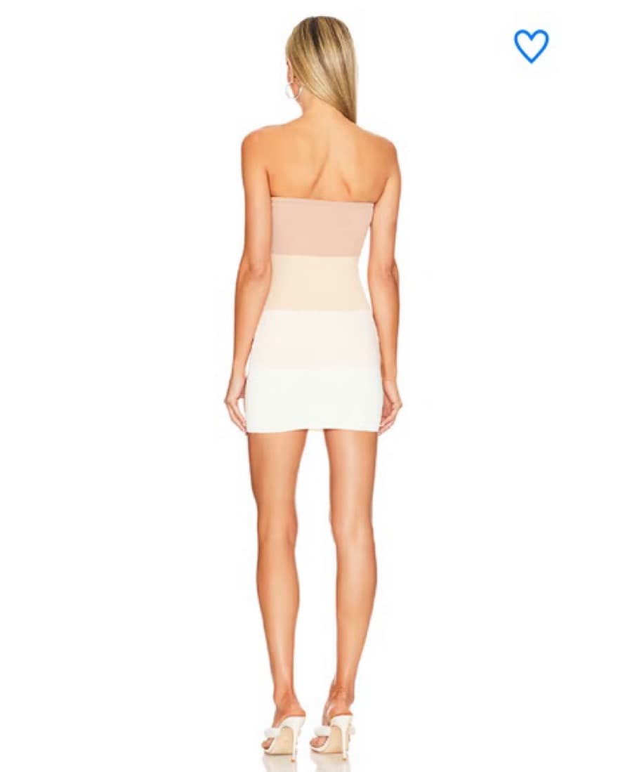 REVOLVE- Superdown Perla Nude Ombre Mini - Image 3