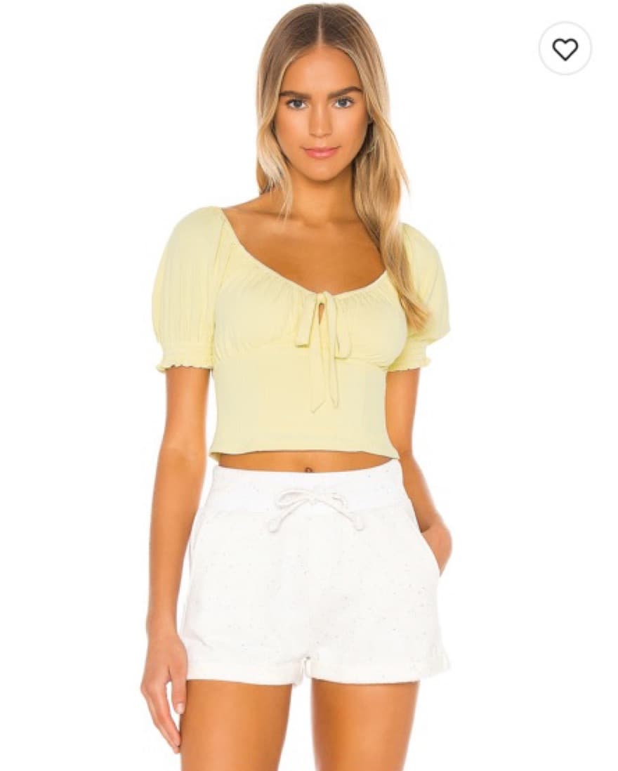 Lovers and Friends Canary Yellow Blouse - Image 1