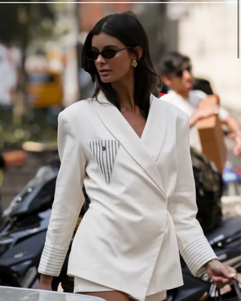 Yllw The Label Novela Linen Blazer  - Image 2