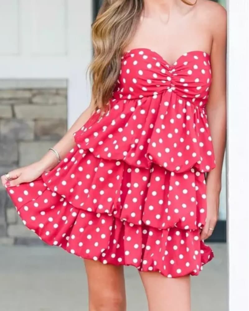 Polka Dot Dress - Image 1