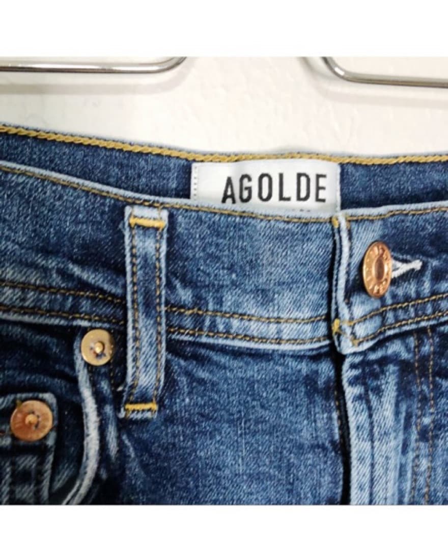 Agolde High Rise Jeans Size 25  - Image 2