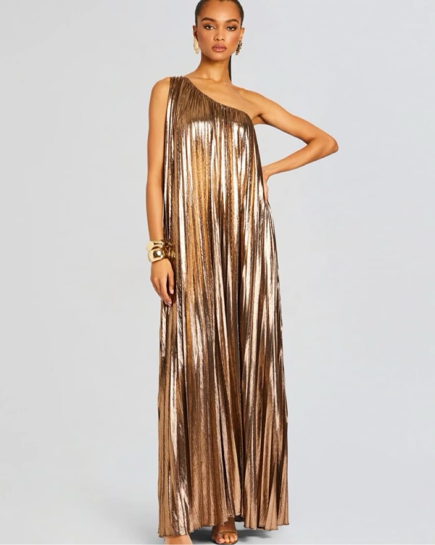 Retrofete Kensley One-Shoulder Dress - Image 1