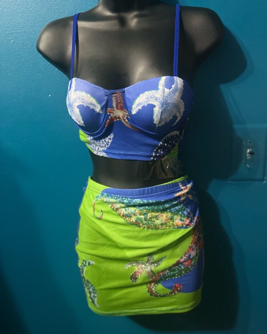 Shein Starfish Print Two Piece Set - Image 6