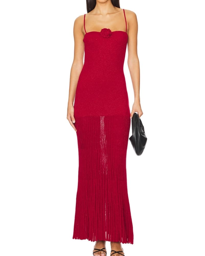 Revolve Red Dress - Image 1