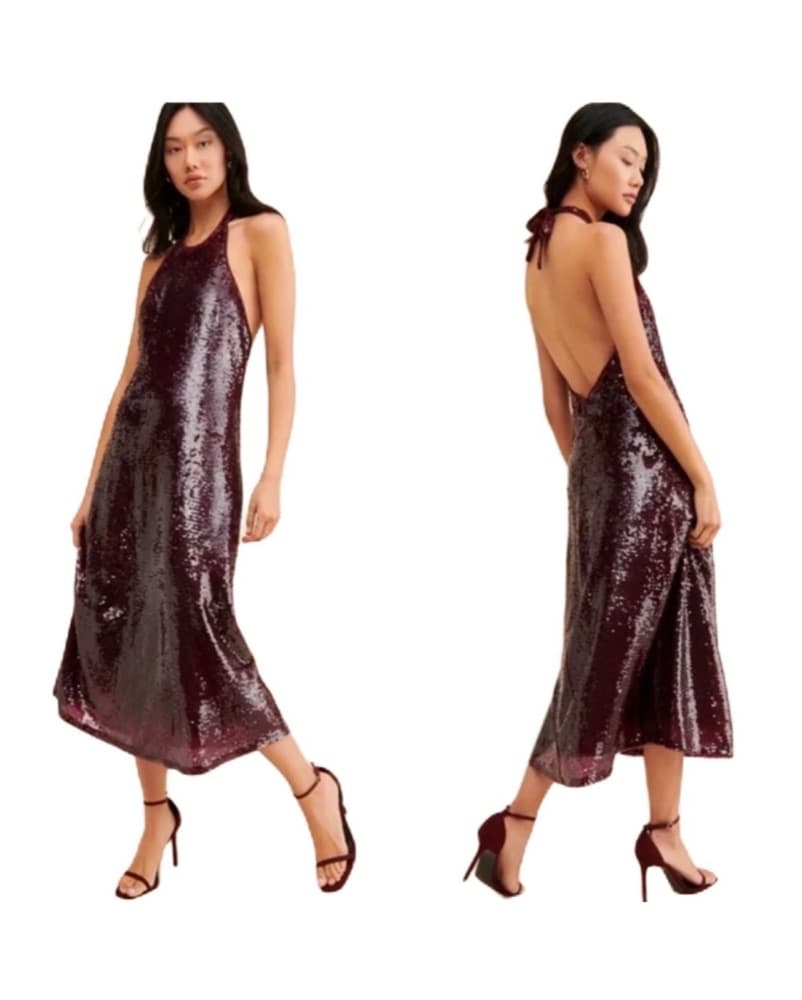 If By Sea Sequin Dress - Image 1