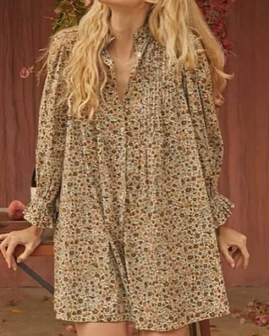 Doen Dulcie Dress In Liberty Print  - Image 2