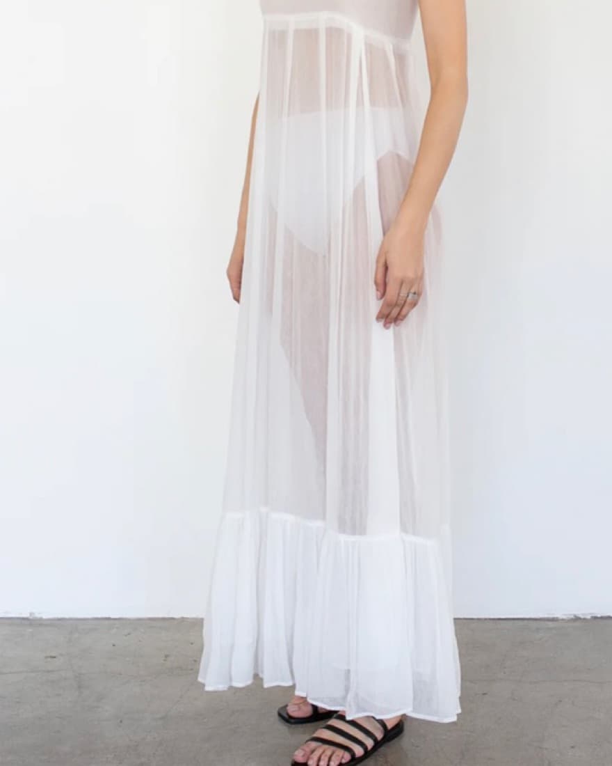 SOPHIA SHEER DRESS- Trois The Label  - Image 4