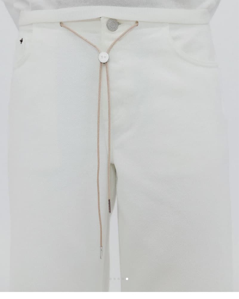 Still Here White Jeans - Image 2