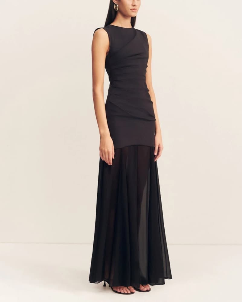 Shona Joy Blainey Open Draped Dress  - Image 1