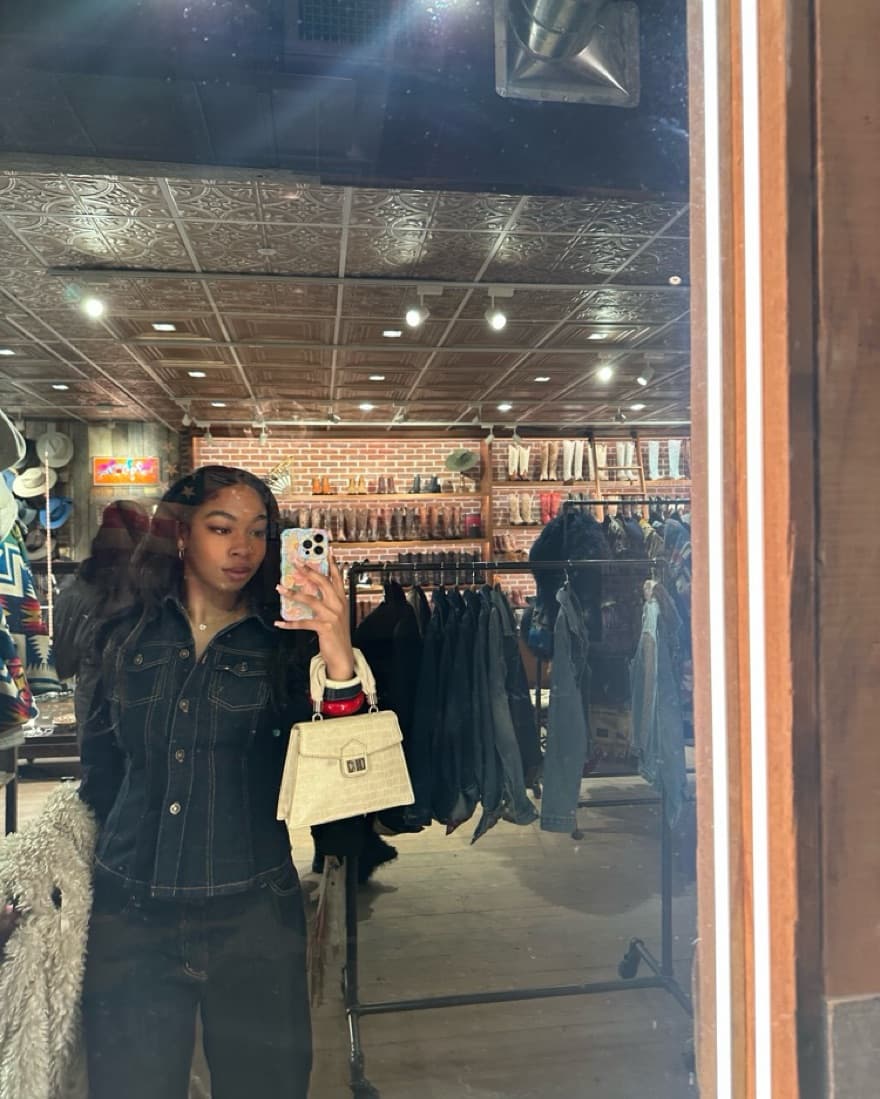 Chic Dark Denim Set - Image 3
