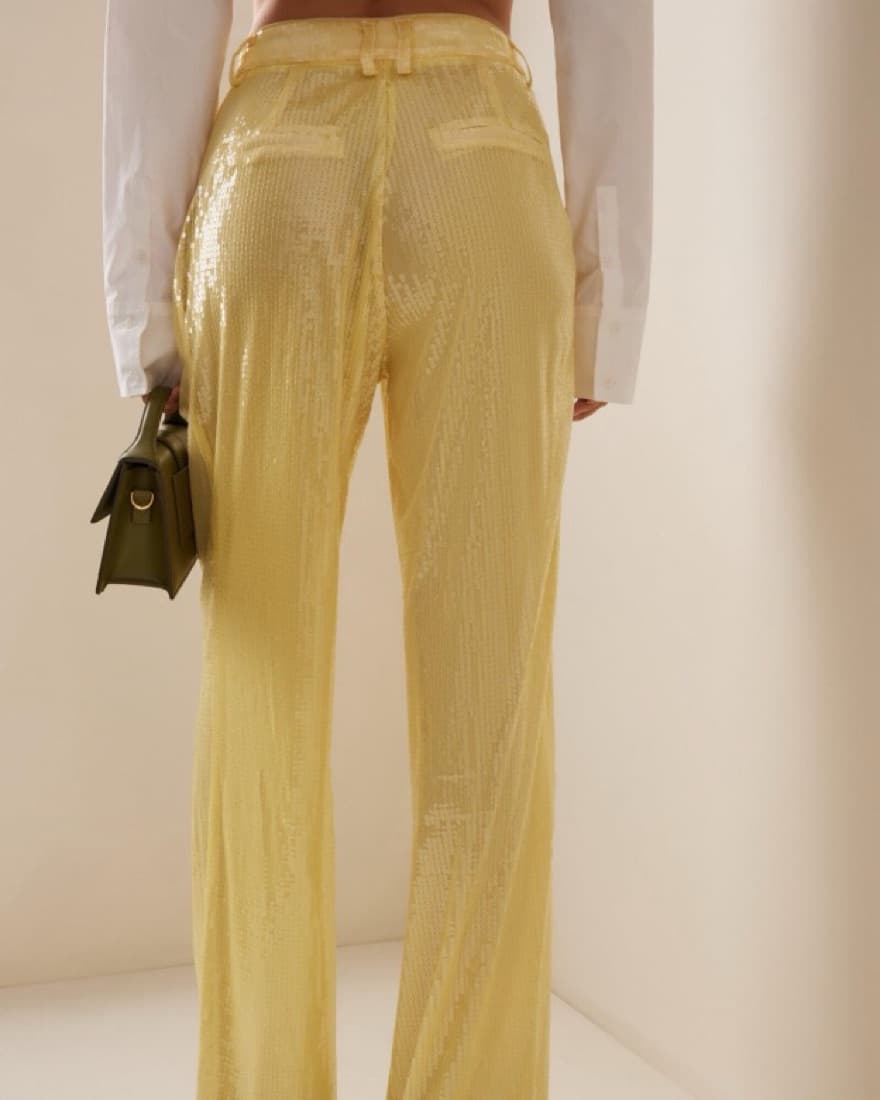 Staud Luisa Sequin Pants - Image 2