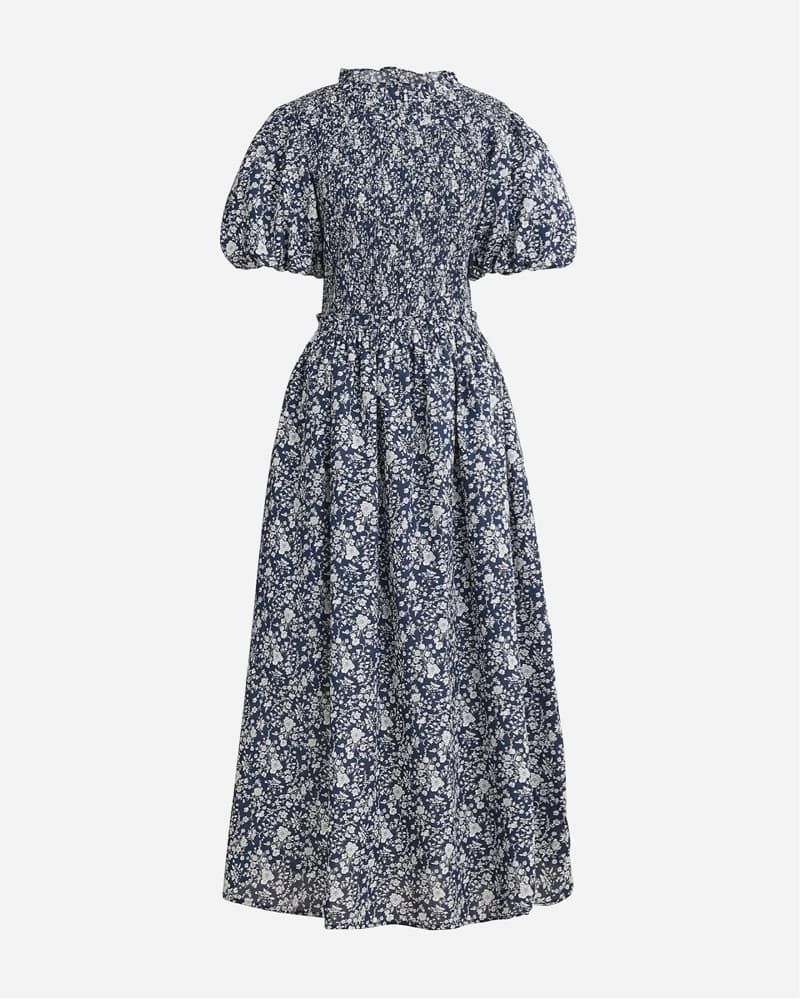 Liberty Print Floral Puff Sleeve Dress - Image 1