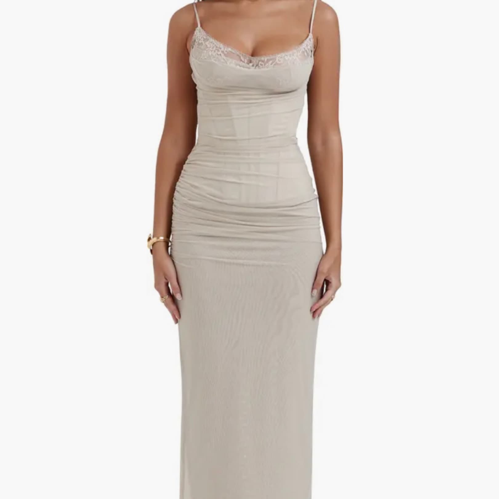 House of CB Gray Maxi Dress - Image 1