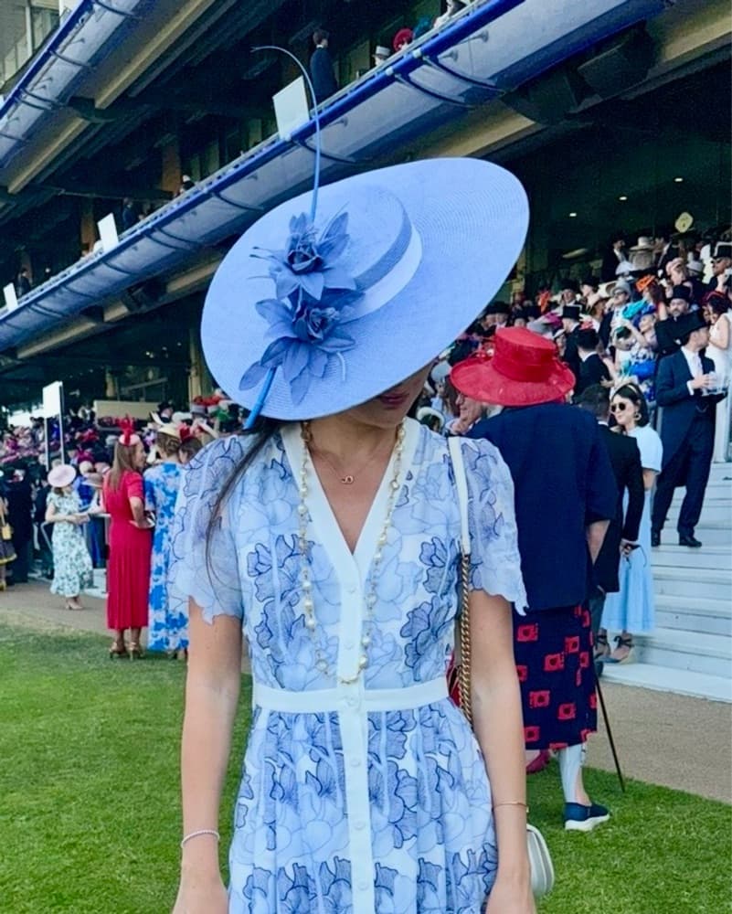 Royal Ascot Hat - Polo Race 💙 - Image 1