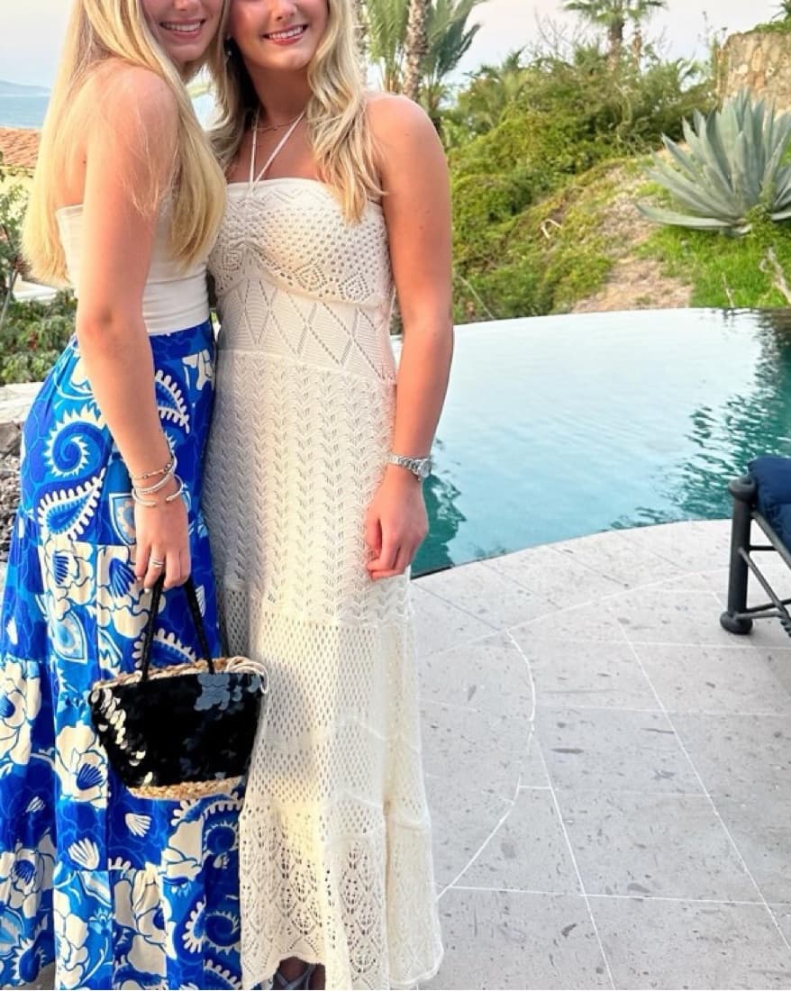 Farm Rio X Anthropologie Crochet Maxi - Image 2