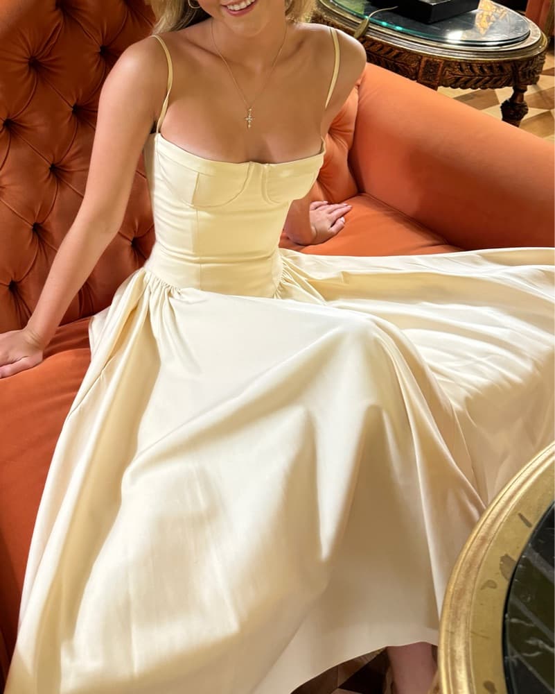 House Of CB Nude Maxi Dress - Image 2