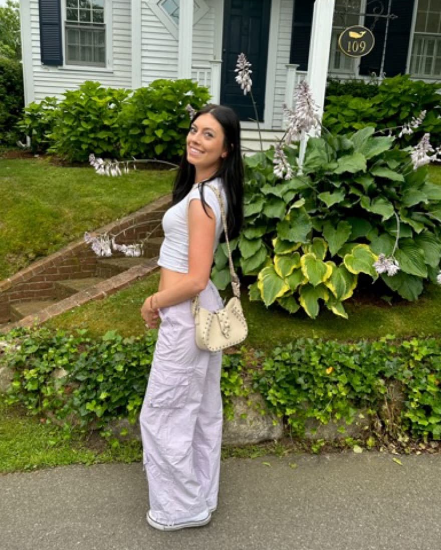Lilac Cargo Pants - Image 3