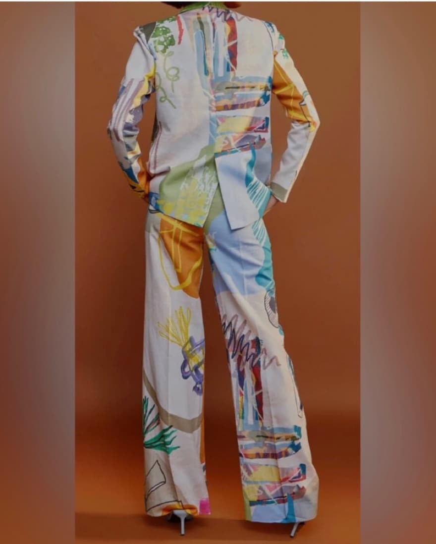  ADVAIT Doodle Suit Blazer - Image 3