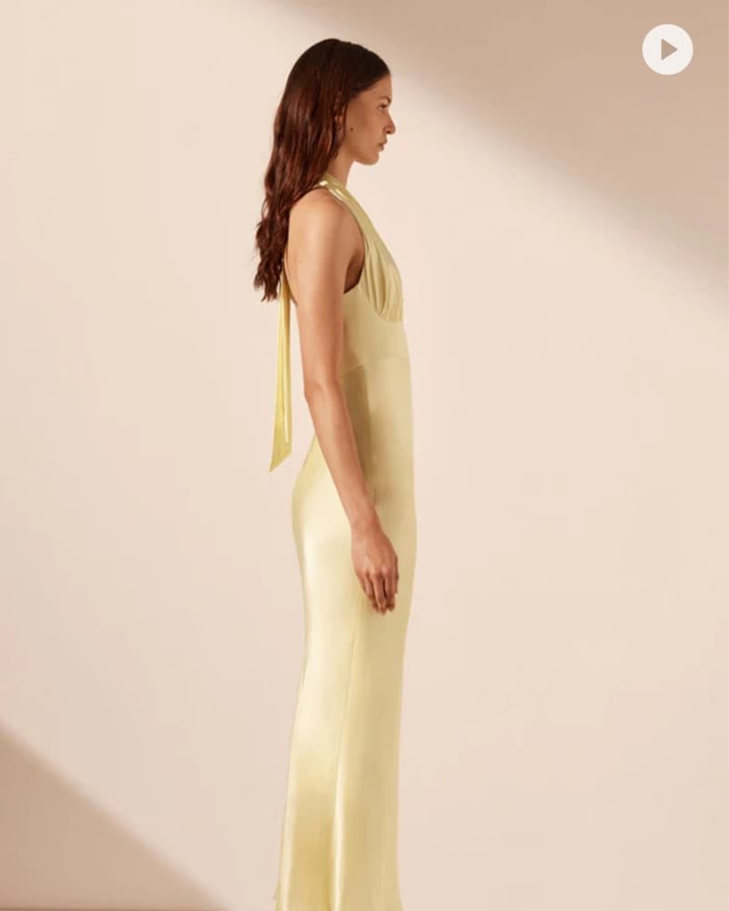 Butter Yellow Wedding Guest/formal Dress - Image 4