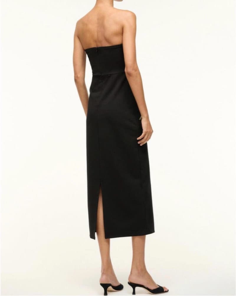 STAUD Brooke Beaded Floral Sequin Dress  - Image 2