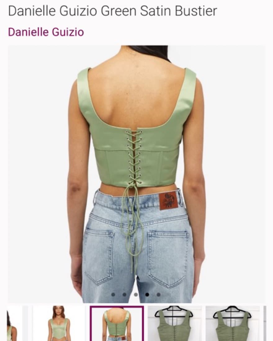 Danielle Guizio Corset - Image 3