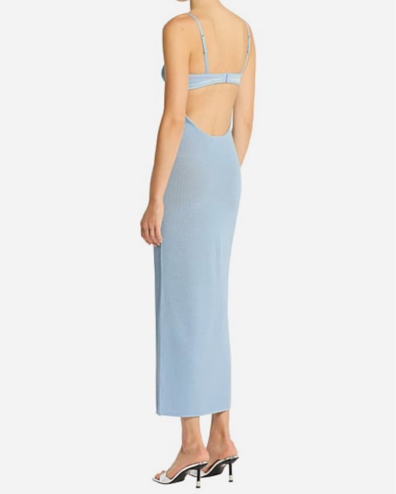 Baby Blue Midi Dress - Image 2
