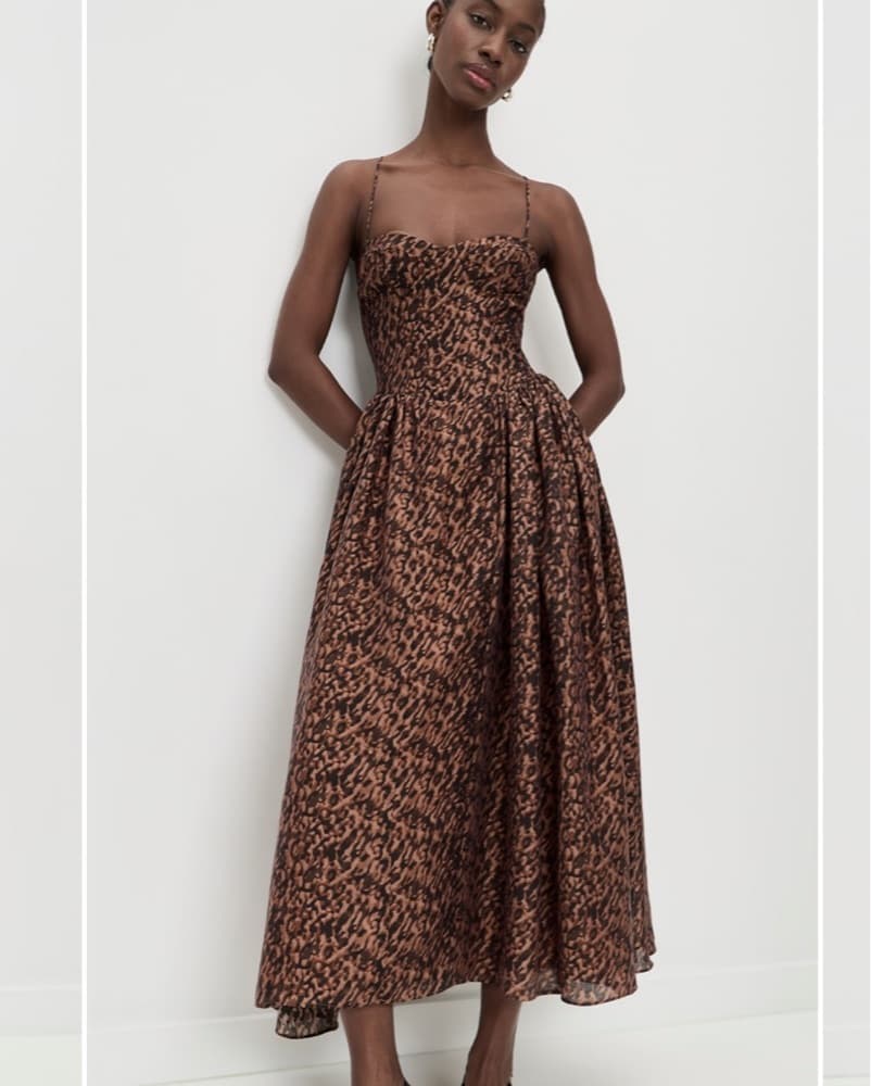Shopbop ESTIE PRINTED MAXI DRESS - Image 1