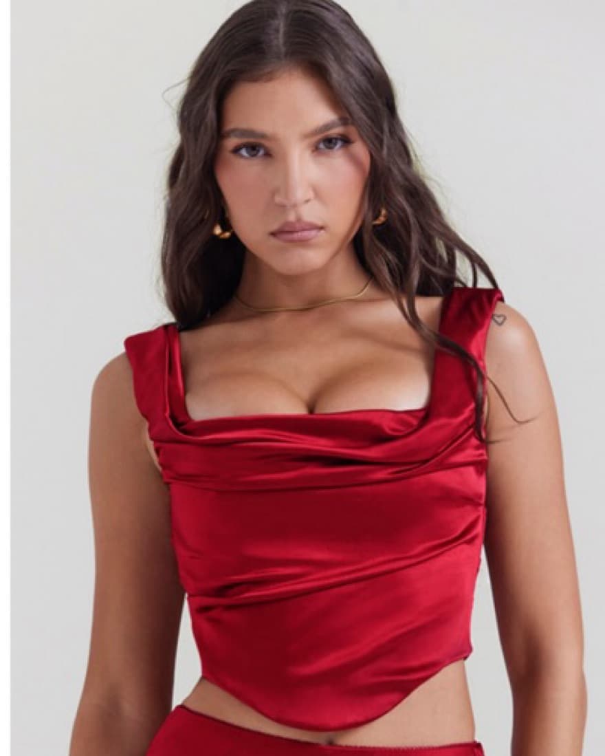 HOUSE OF CB RED CORSET - Image 2