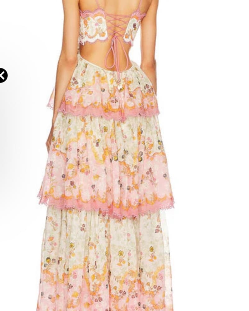 ZIMMERMANN Laurel Tiered Maxi Dress - Image 2