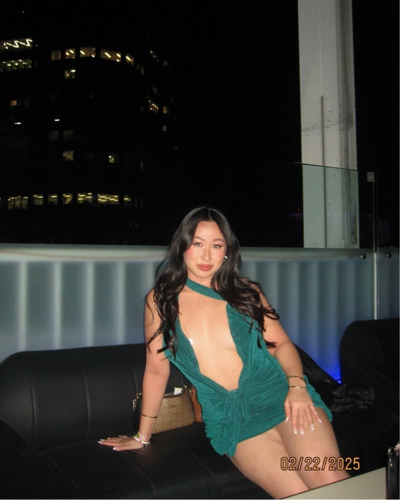 outcast green dress - Image 2