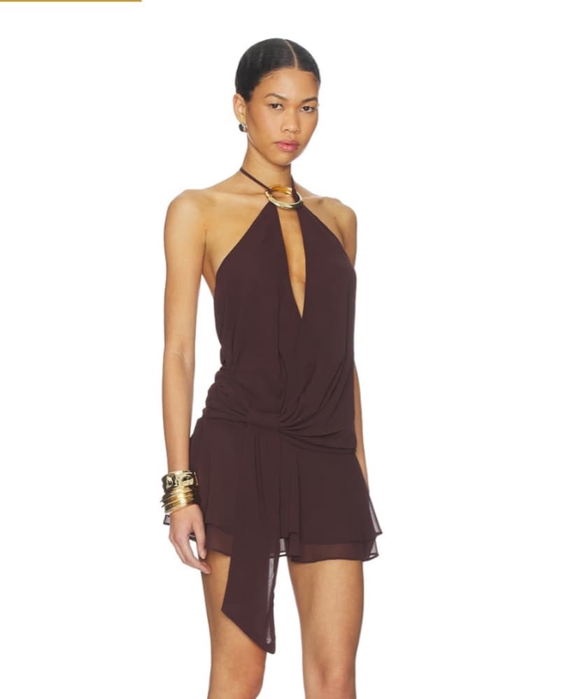 Indigo Mini Dress  - Image 3