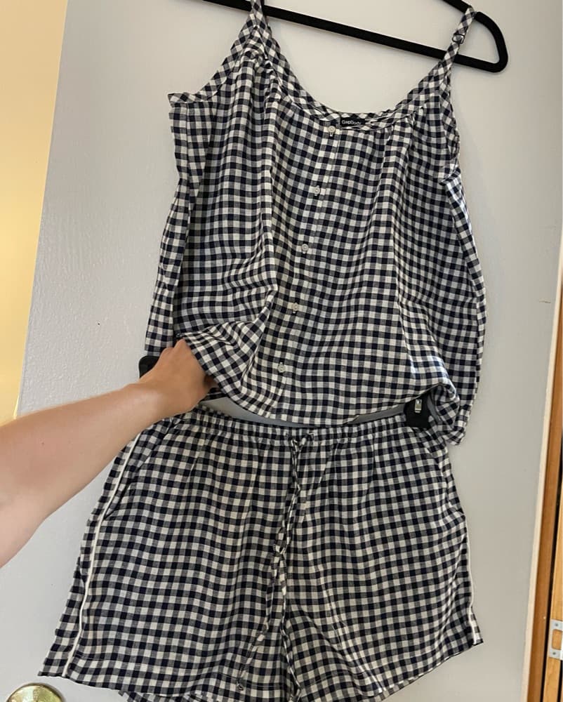 Gap Navy Gingham Set - Image 5