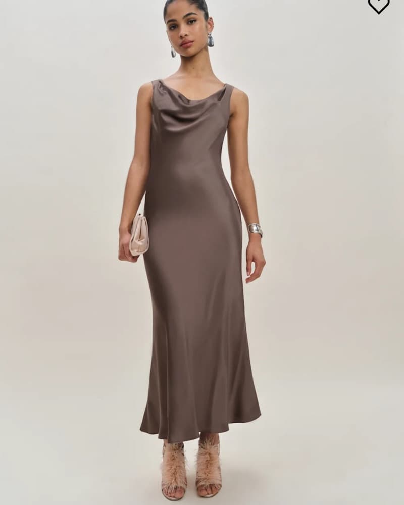 Reformation Bryn Silk Dress - Image 2