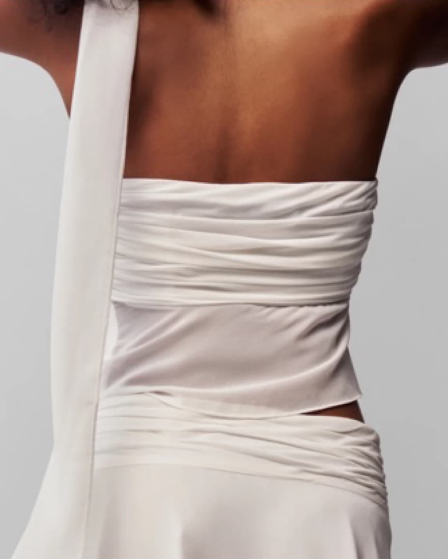 Guizio Chiffon Wrap Top - Image 2