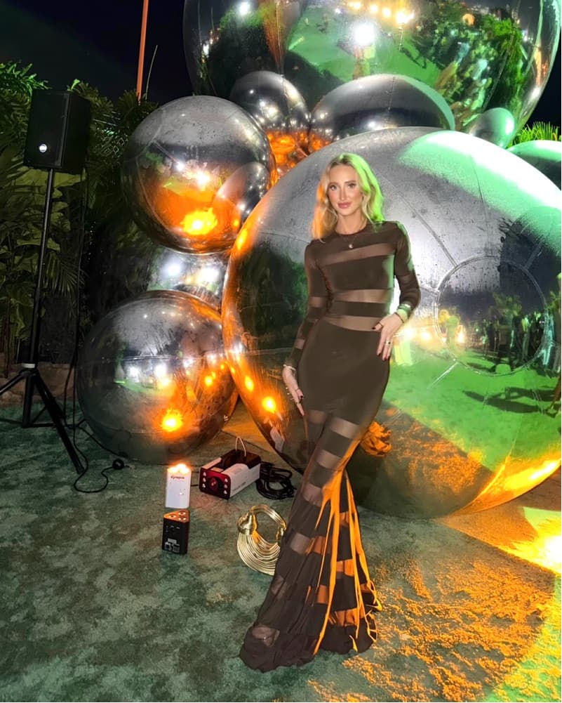 Long Chocolate/chocolate Mesh Maxi  - Image 1