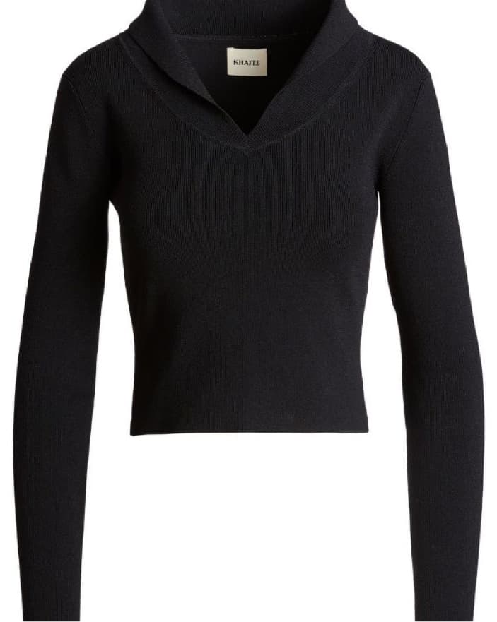 Khaite Black Top Small - Image 2