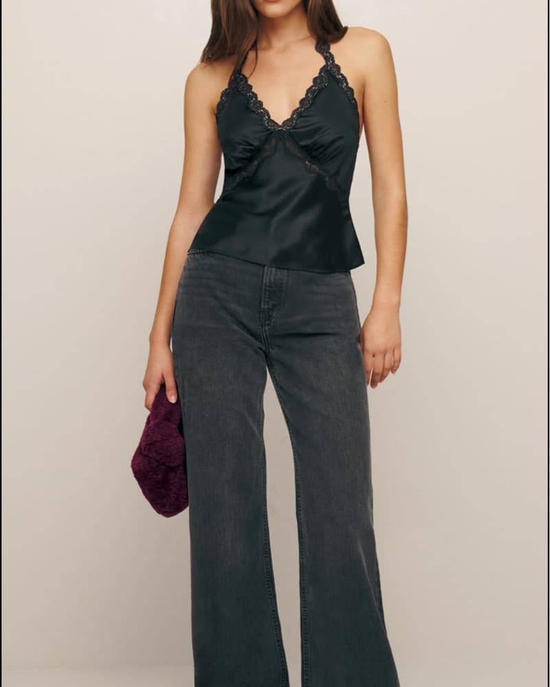 Chic Black Lace Camisole - Image 4