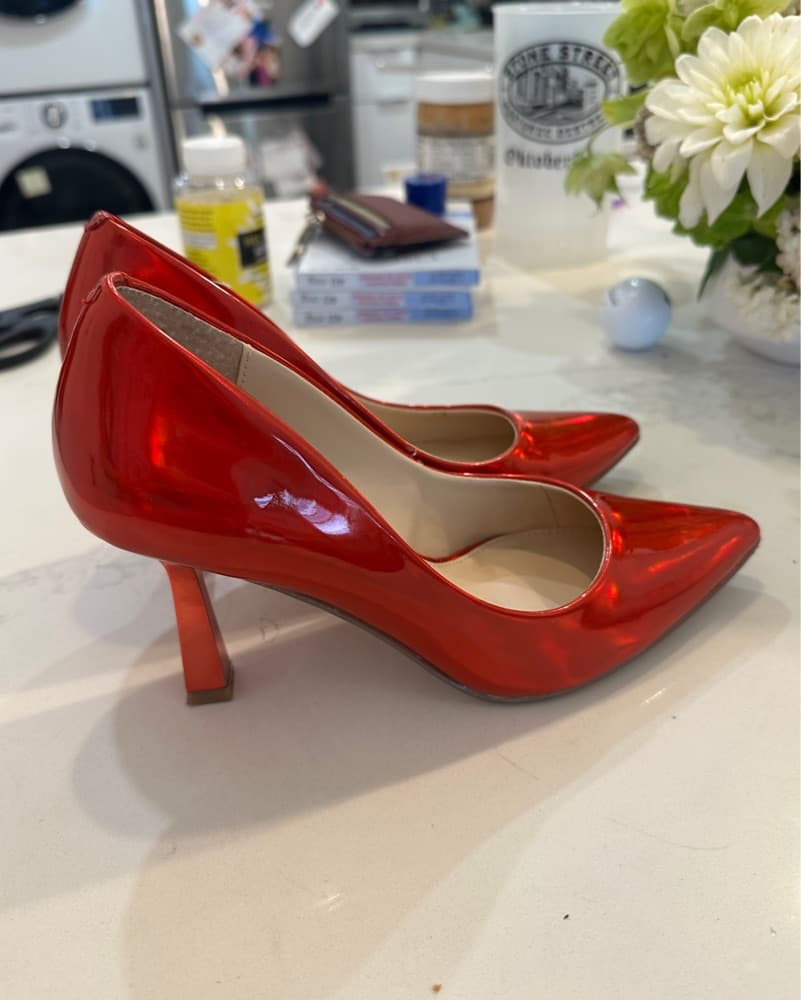 Steve Madden Metallic Heels - Image 5